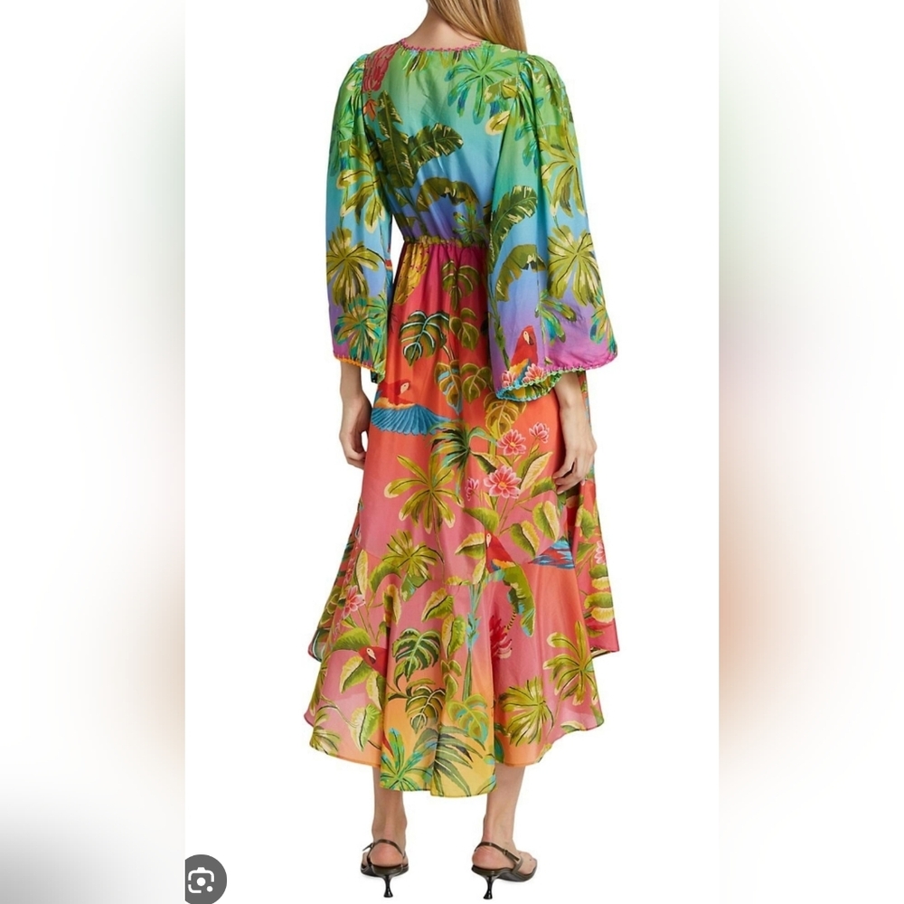 Farm Rio Ombre Ruffle Tunic dress - Picture 3 of 16